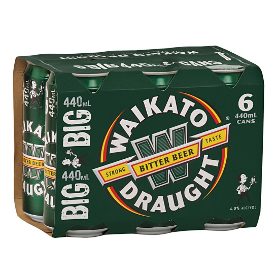 Picture of Waikato Draught Cans 6x440ml