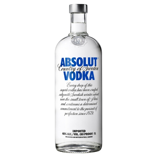 Picture of Absolut Vodka 1 Litre