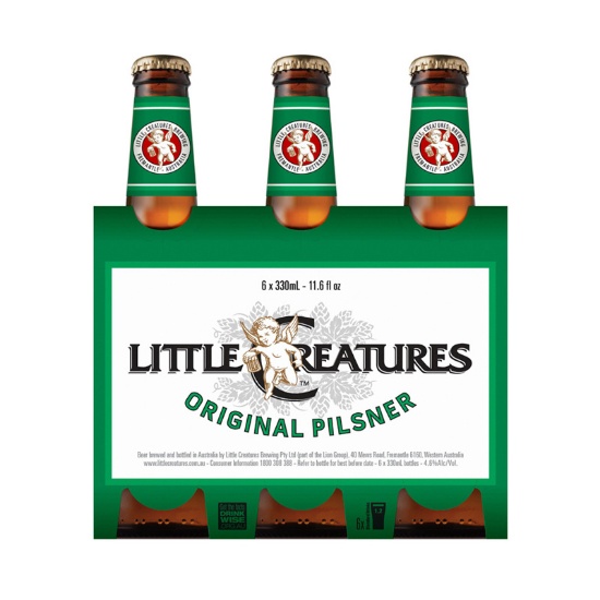 Picture of Little Creatures Pilsner Bottles 6x330ml