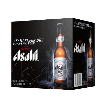Show details for Asahi Super Dry Bottles 12x330ml Picture of Asahi Super Dry Bottles 12x330ml