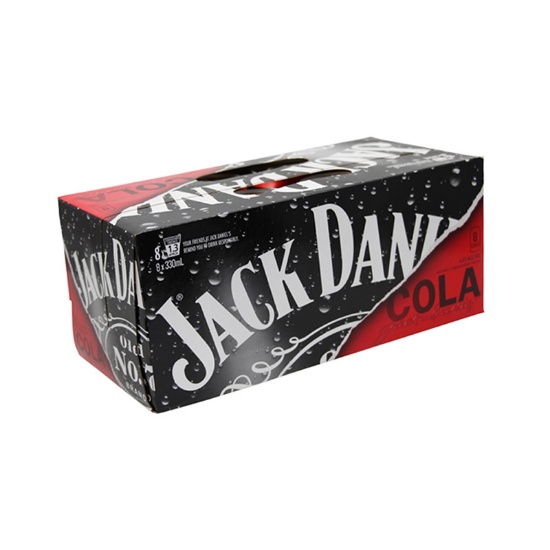 Picture of Jack Daniel's & Cola 4.8% Cans 8x330ml