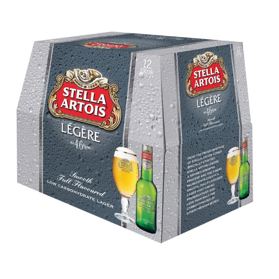 Picture of Stella Artois Légère Bottles 12x330ml