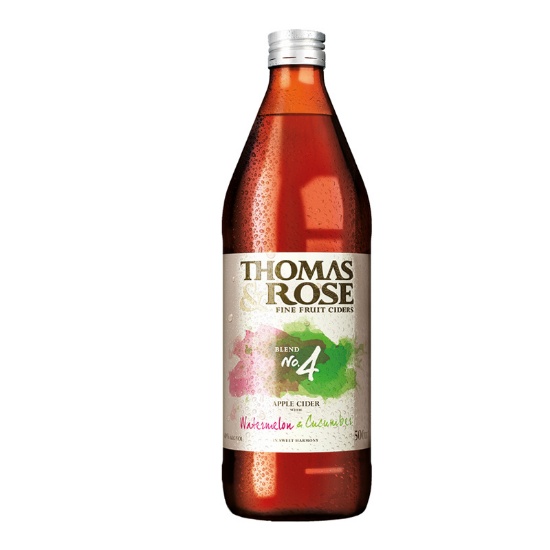 Picture of Thomas & Rose Watermelon & Cucumber Bottle 500ml