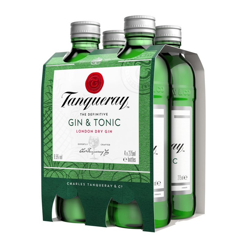 Super Liquor Tanqueray London Dry Gin Tonic Bottles X Ml