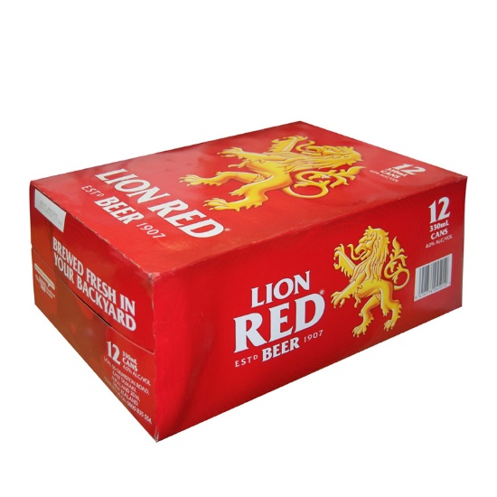 Picture of Lion Red Cans 12x330ml