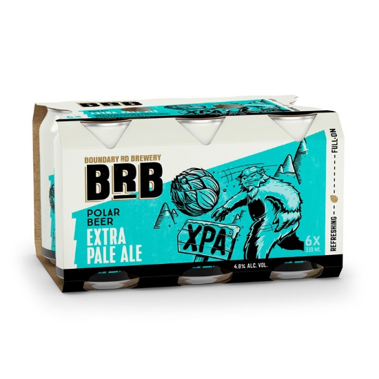 Picture of Boundary Rd Brewery Polar Beer Extra Pale Ale Cans 6x330ml