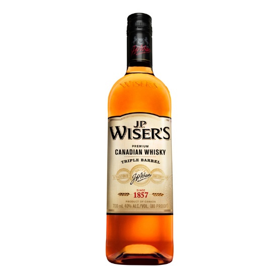 Picture of J.P. Wiser's Triple Barrel Canadian Whisky 700ml