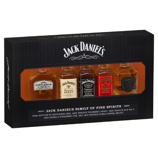Picture of Jack Daniel's Family of Fine Spirits 5x50ml