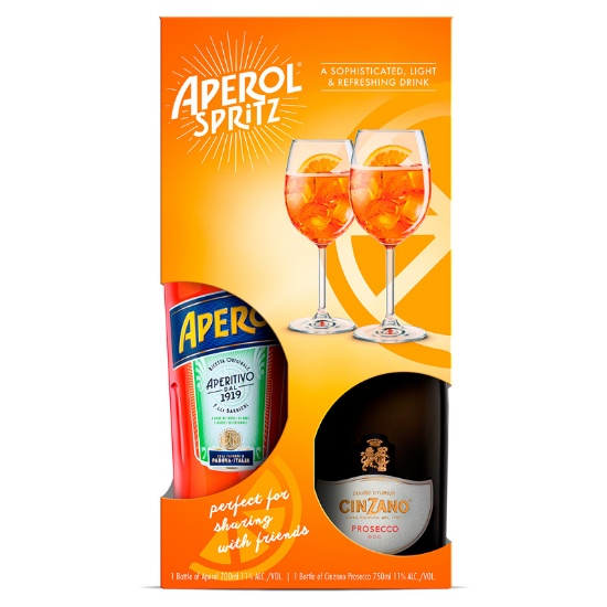Picture of Aperol Aperitivo + Cinzano Prosecco Spritz Pack 700+750ml