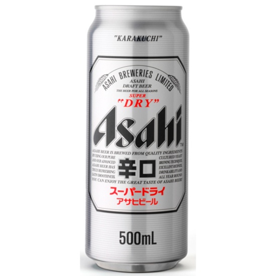 Picture of Asahi Super Dry Cans 6x500ml