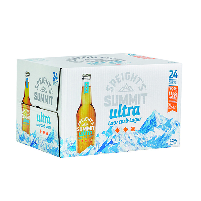Super Liquor  Speight's Summit Ultra Low Carb Lager Bottles 24x330ml