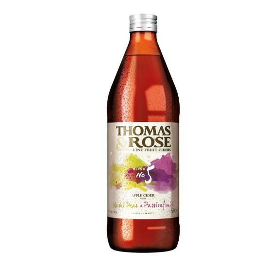 Picture of Thomas & Rose Nashi Pear & Passionfruit Bottle 500ml