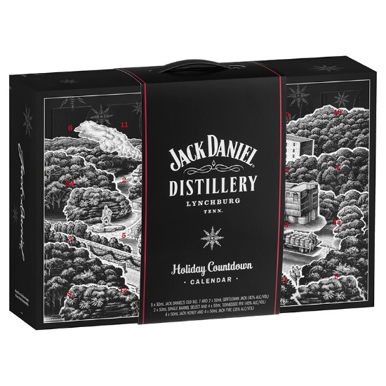 Picture of Jack Daniel's Holiday Countdown Calendar 21x50ml