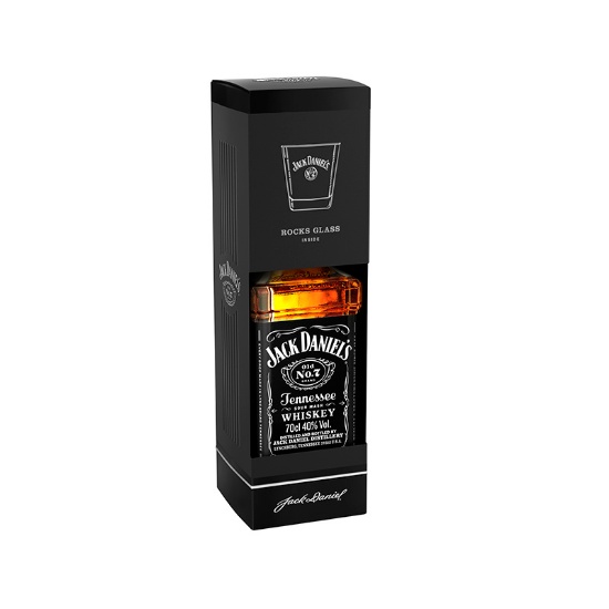 Picture of Jack Daniel's Tennessee Whiskey & Glass Gift Pack 700ml