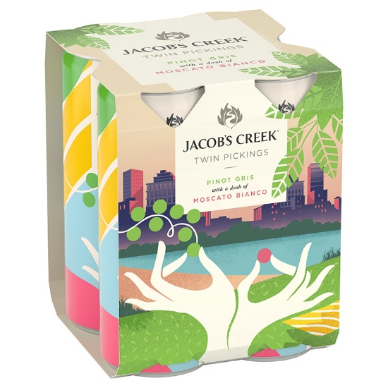Picture of Jacob's Creek Moscato White Cans 4x250ml