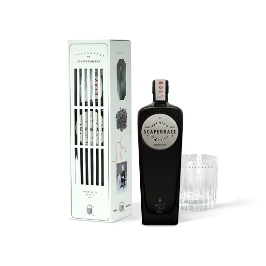 Picture of Scapegrace Dry Gin The Confession Box Gift Pack 700ml