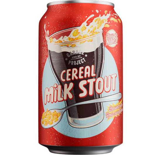 Picture of Garage Project Cereal Milk Stout Nitro Can 330ml