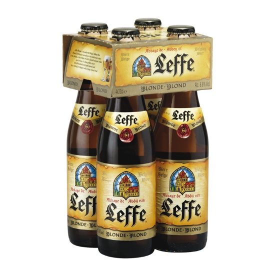 Picture of Leffe Blonde Bottles 4x330ml