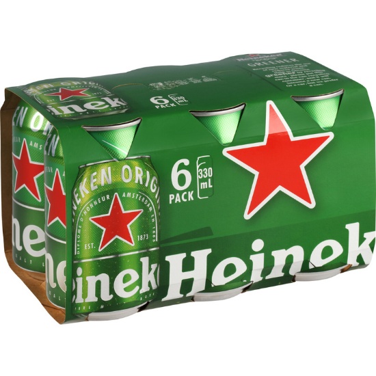 Picture of Heineken Cans 6x330ml
