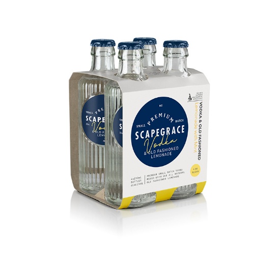 Picture of Scapegrace Vodka & Lemonade Mint 6% Bottles 4x250ml