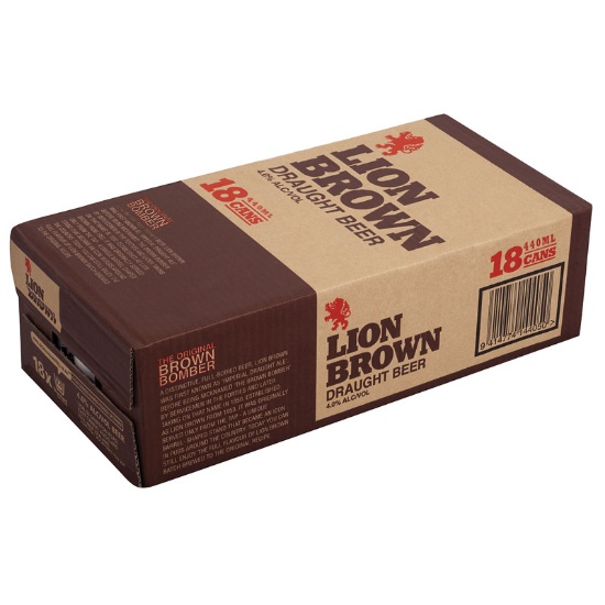 Picture of Lion Brown Cans 18x440ml