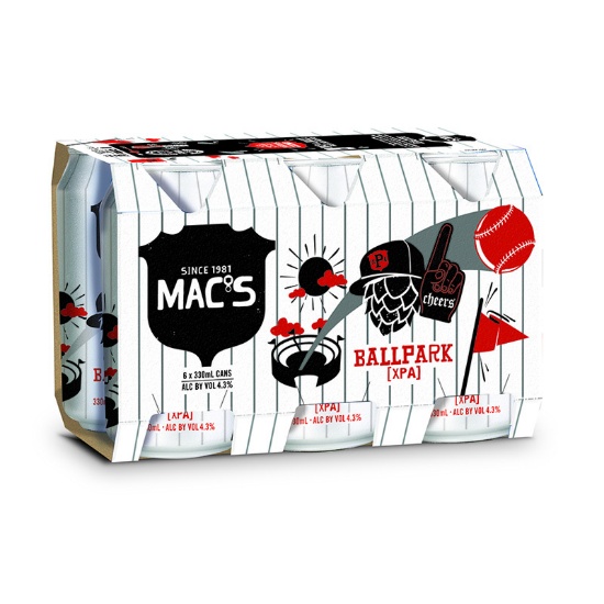 Picture of Mac's Ballpark XPA Cans 6x330ml