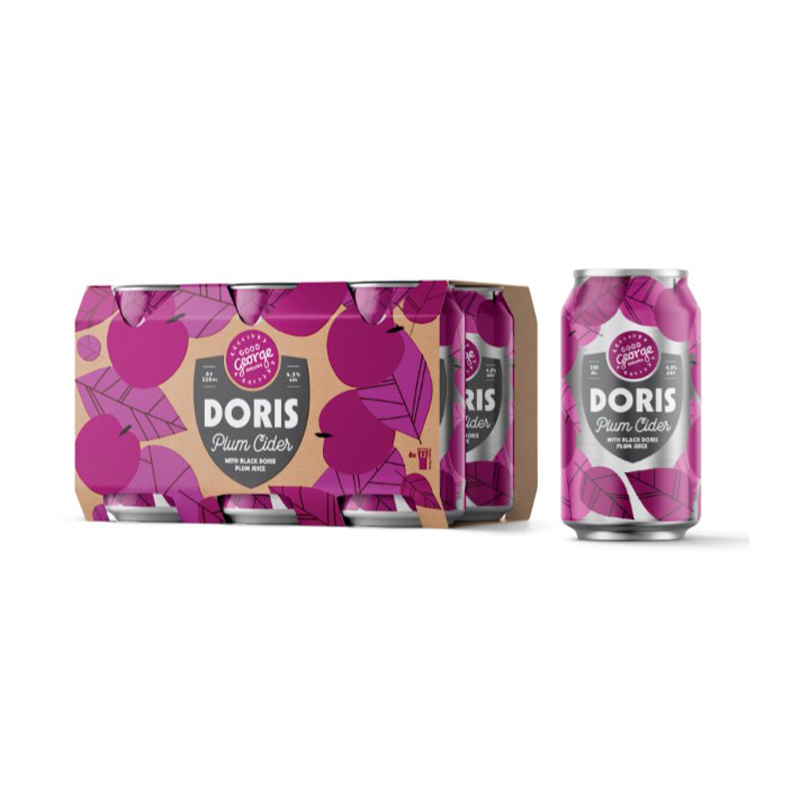 Super Liquor | Good George Doris Plum Cider Cans 6x330ml
