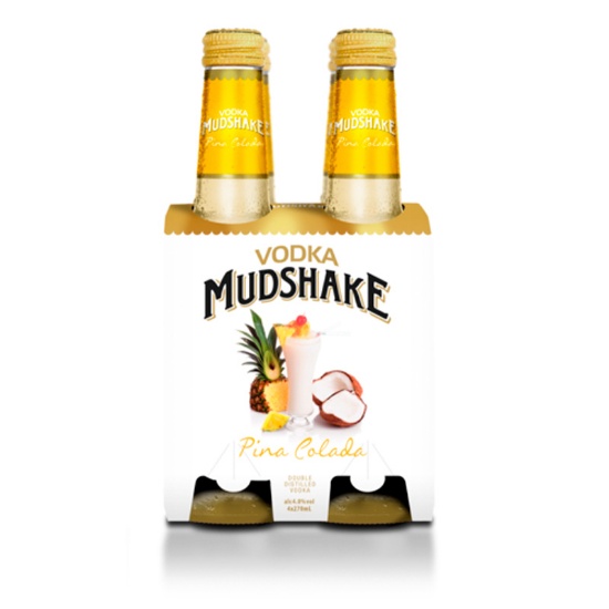 Picture of Mudshake Pina Colada 4% Bottles 4x270ml