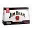 Picture of Jim Beam White & Cola 4.8% Bottles 10x330ml