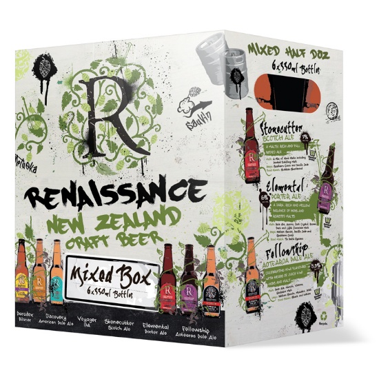 Picture of Renaissance Mixed Box Bottles 6x330ml