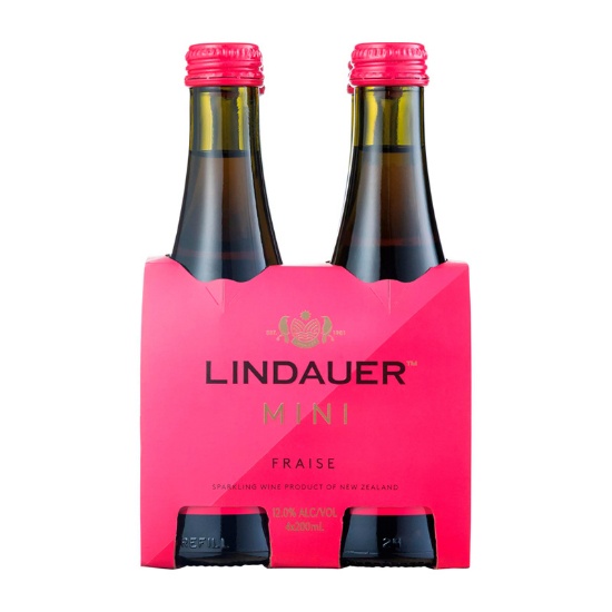 Picture of Lindauer Mini Fraise Strawberry 4x200ml