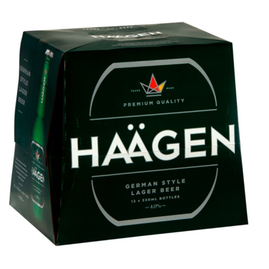 Picture of Haägen Lager Bottles 12x330ml