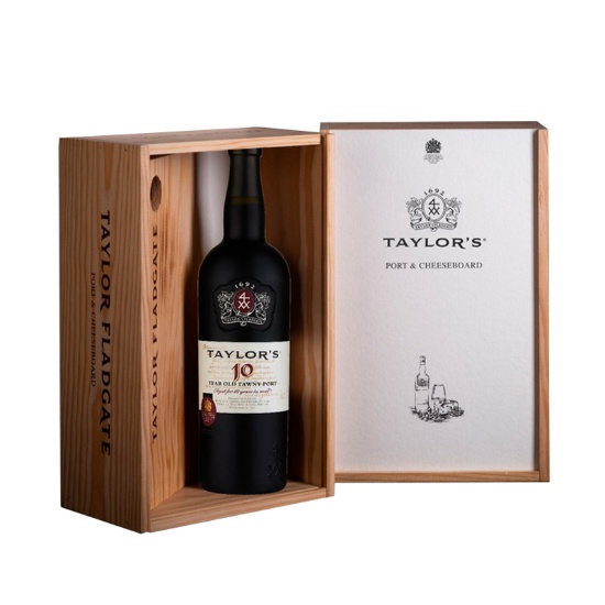 Picture of Taylor's 10YO Port & Cheese Board Gift Pack 750ml