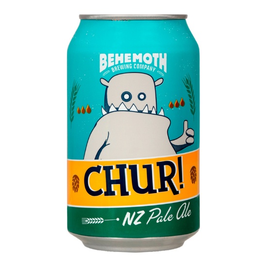 Picture of Behemoth Chur! NZ Pale Ale Can 330ml