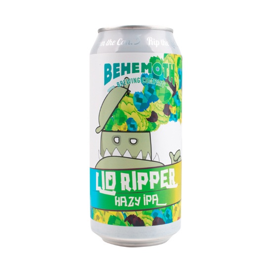 Picture of Behemoth Lid Ripper Hazy IPA Can 440ml