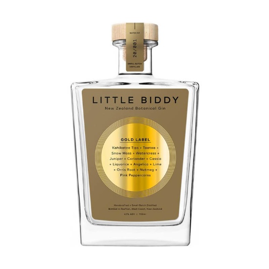 Picture of Reefton Distilling Little Biddy Gold Label Gin 700ml