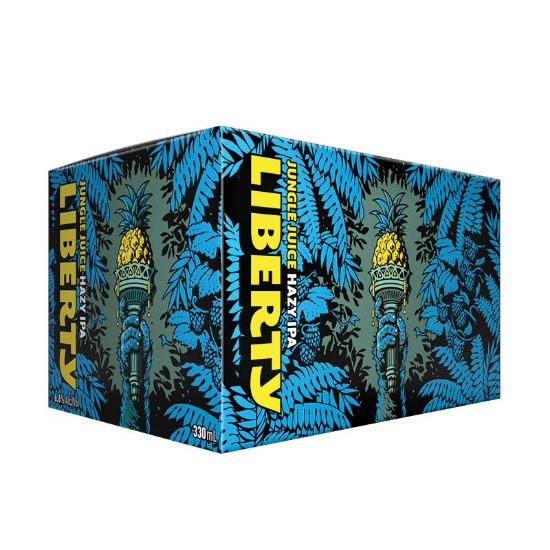 Picture of Liberty Jungle Juice Hazy IPA Cans 6x330ml