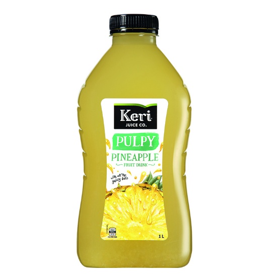 Picture of Keri Pulpy Pineapple PET Bottle 1 Litre