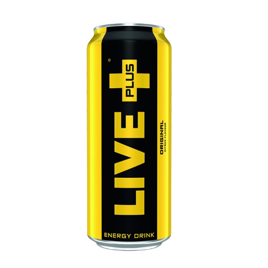 Picture of LIVE Plus Energy Drink Original Citrus Can 500ml