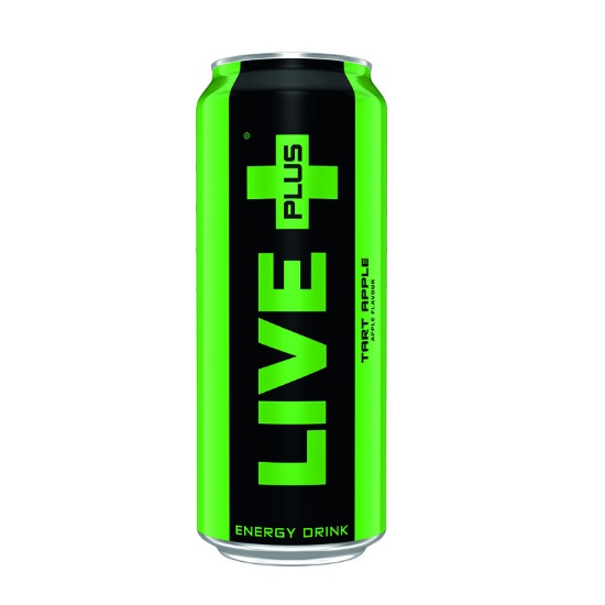 Picture of LIVE Plus Energy Drink Tart Apple Can 500ml