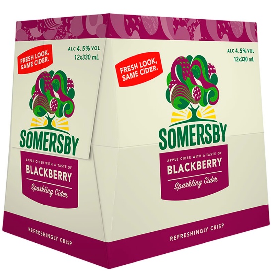 Picture of Somersby Blackberry Bottles 12x330ml