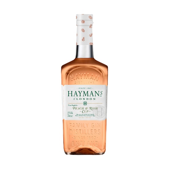 Picture of Hayman's Peach & Rose Cup 700ml