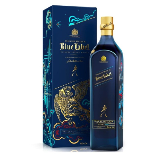 Picture of Johnnie Walker Blue Label Limited Edition Year of the Tiger 750ml