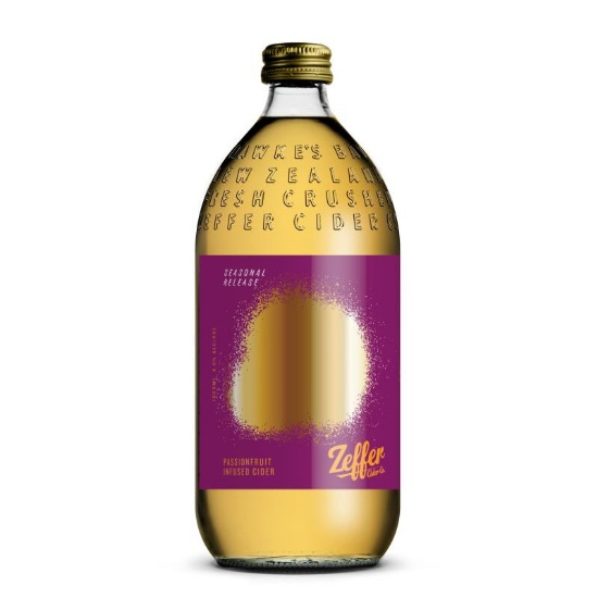 Picture of Zeffer Passionfruit Infused Cider Bottles 1 Litre