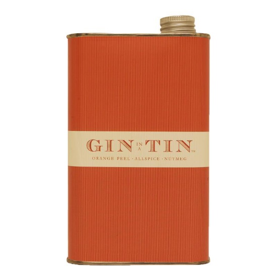 Picture of Gin in a Tin Orange Peel Nutmeg Allspice 500ml