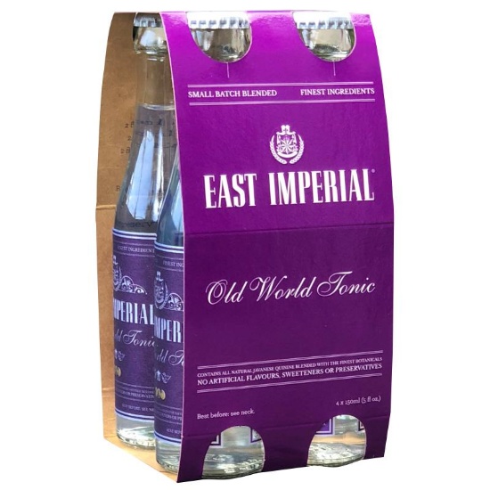 Picture of East Imperial Old World Tonic Bottles 4x150ml