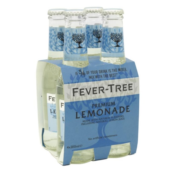 Picture of Fever-Tree Premium Lemonade Bottles 4x200ml