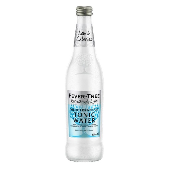 Picture of Fever-Tree Refreshingly Light Mediterranean Tonic Water Bottle 500ml