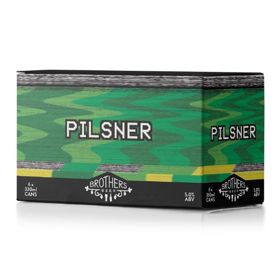Picture of Brothers Beer Pilsner Cans 6x330ml