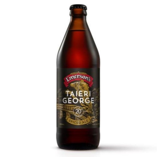 Picture of Emerson's Taieri George 20th Edition Spiced Ale Bottle 500ml